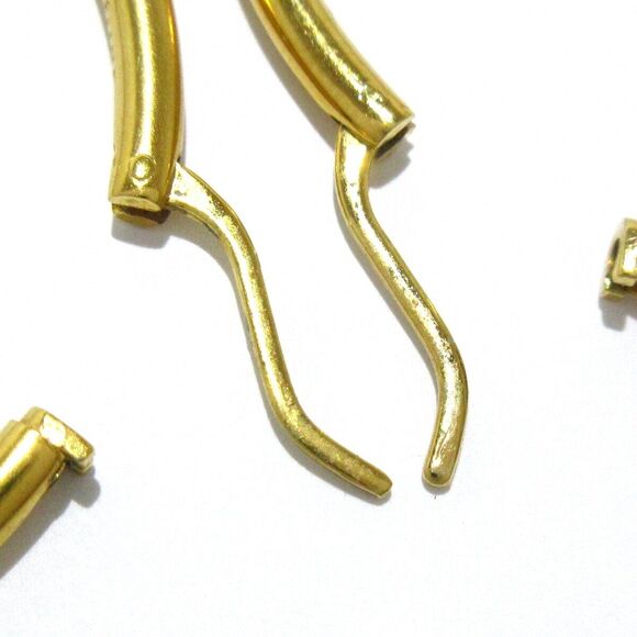 Auth Celine Knot Large Hoop - Gold #136677C36B - Picture 4 of 6